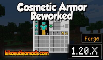 Cosmetic Armor Reworked Mod For Minecraft