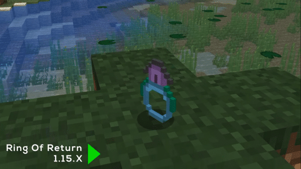 Ring of return mod para Minecraft 1.15.2