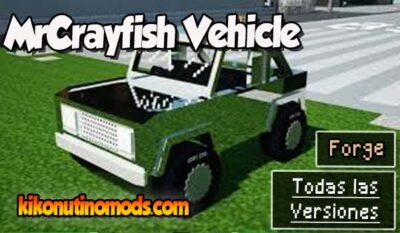 MrCrayfish’s Vehicle Mod | 1.16.5, 1.15.2 y 1.12.2