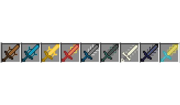 1.16/1.12][Forge] Cyan Warrior Swords Mod v.3.0 (+30 Swords