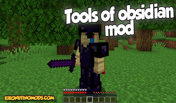 Tools And Armor Of Obsidian Mod For Minecraft 1 17 1 Obsidian Stuff