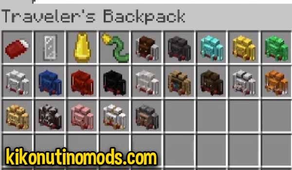 Traveler S Backpack Mod Para Minecraft 1 17 1 I Descarga Aqui