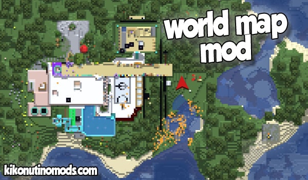 Xaero S World Map Mod For Minecraft 1 18 1 Forge And Fabric