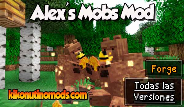 Alex's Mobs mod Minecraft para todas las versiones Descargar