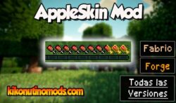 AppleSkin mod Minecraft para todas las versiones Descargar