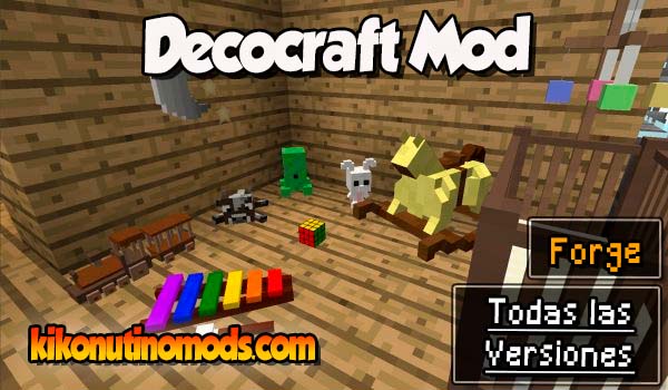 Decocraft mod Minecraft para todas las versiones Descargar