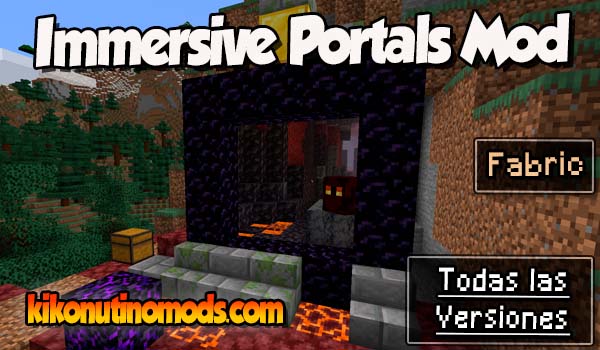Immersive Portals mod Minecraft para todas las versiones Descargar