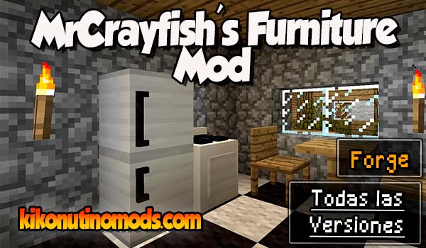 MrCrayfish's Furniture mod Minecraft para todas las versiones Descargar