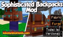 Sophisticated Backpacks mod Minecraft para todas las versiones Descargar