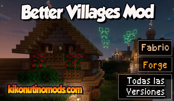 Better Villages mod Minecraft para todas las versiones Descargar