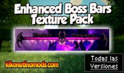 Enhanced Boss Bars texture pack Minecraft para todas las versiones Descargar