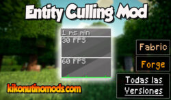 Entity Culling mod Minecraft para todas las versiones Descargar