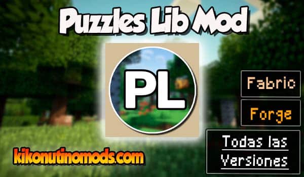 Puzzles Lib mod Minecraft para todas las versiones Descargar