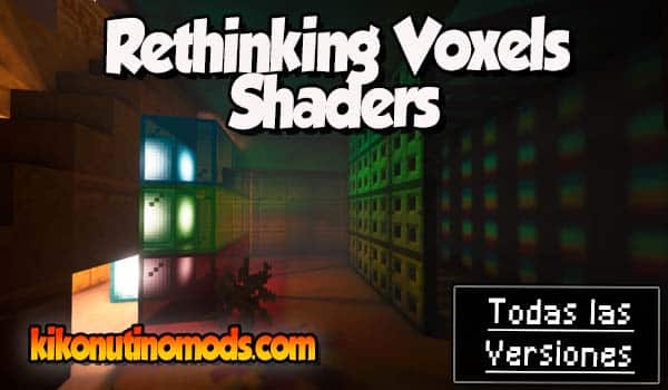 Rethinking Voxels Shaders Minecraft para todas las versiones Descargar