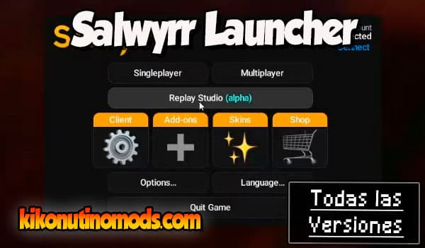 Salwyrr Launcher Minecraft para todas las versiones Descargar