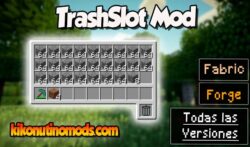 TrashSlot mod Minecraft para todas las versiones Descargar