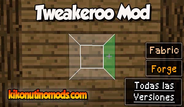 Tweakeroo mod Minecraft para todas las versiones Descargar