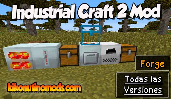 Industrial Craft 2 mod Minecraft para todas las versiones Descargar