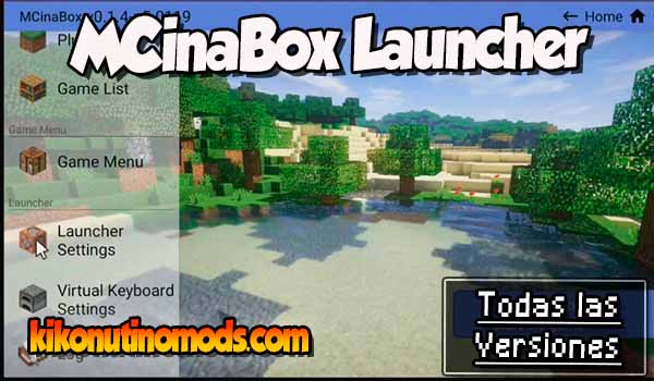 MCinaBox Launcher Minecraft para todas las versiones Descargar