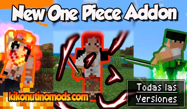 New One Piece Addon Minecraft para todas las versiones Descargar