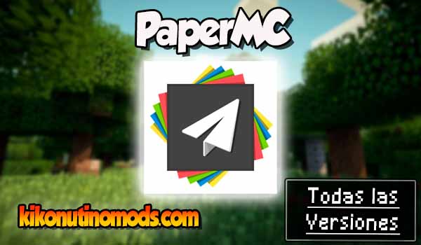 PaperMC Minecraft para todas las versiones Descargar