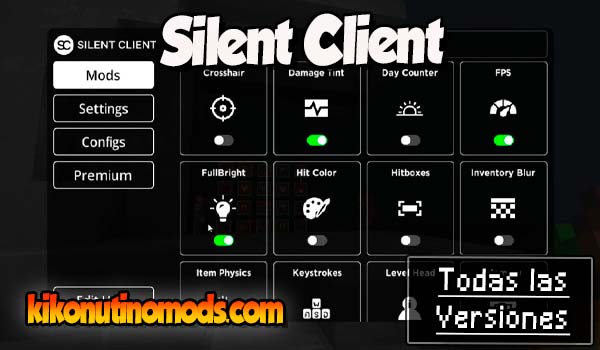 Silent Client Launcher Minecraft para todas las versiones Descargar