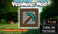 VeinMiner mod Minecraft para todas las versiones Descargar