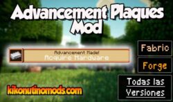 Advancement Plaques mod Minecraft para todas las versiones Descargar