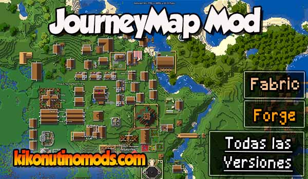 JourneyMap mod Minecraft para todas las versiones Descargar