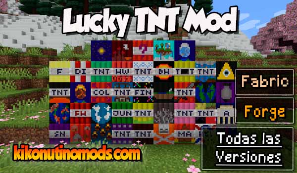 Lucky TNT mod Minecraft para todas las versiones Descargar