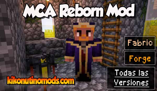 MCA Reborn mod Minecraft para todas las versiones Descargar