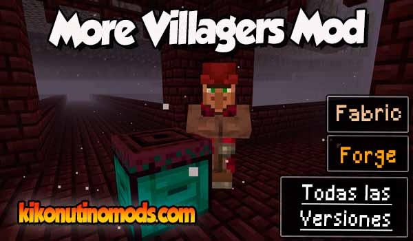 More Villagers mod Minecraft para todas las versiones Descargar