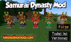 Samurai Dynasty mod Minecraft para todas las versiones Descargar