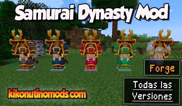 Samurai Dynasty mod Minecraft para todas las versiones Descargar