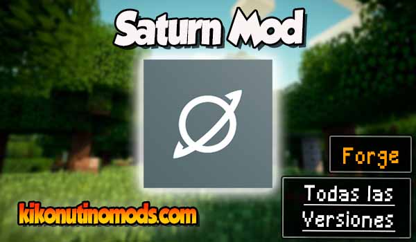 Saturn mod Minecraft para todas las versiones Descargar