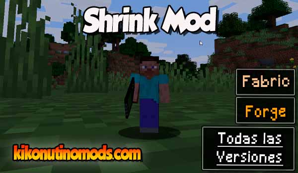 Shrink mod Minecraft para todas las versiones Descargar