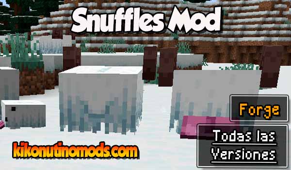 Snuffles mod Minecraft para todas las versiones Descargar