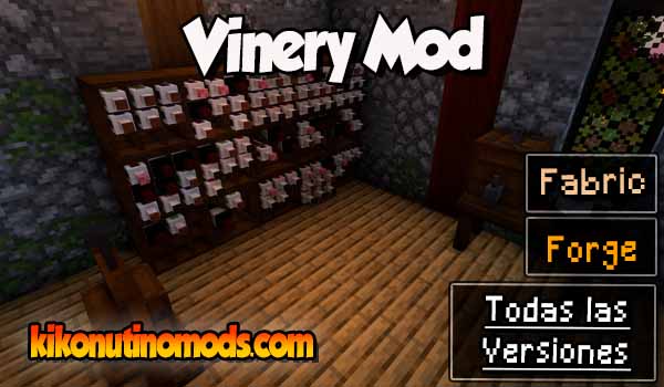 Vinery mod Minecraft para todas las versiones Descargar